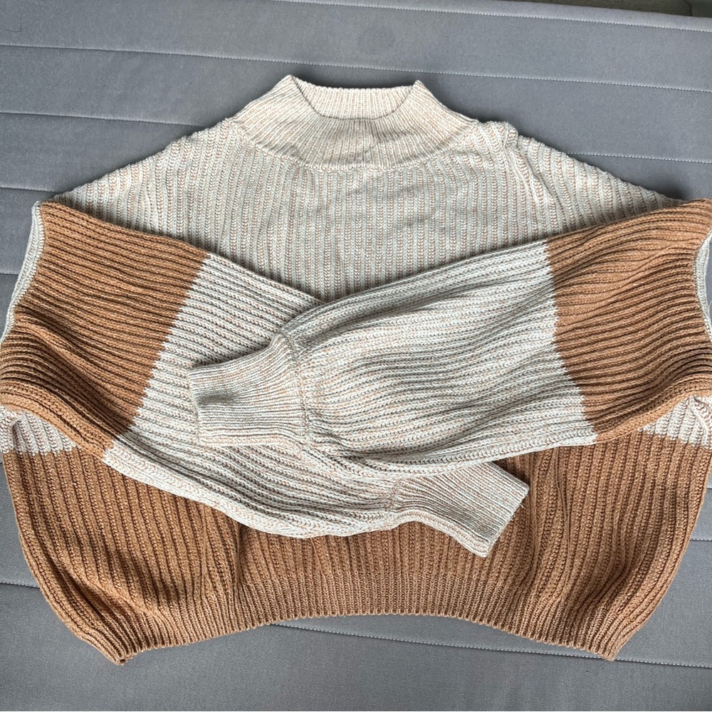 Woven Sweater